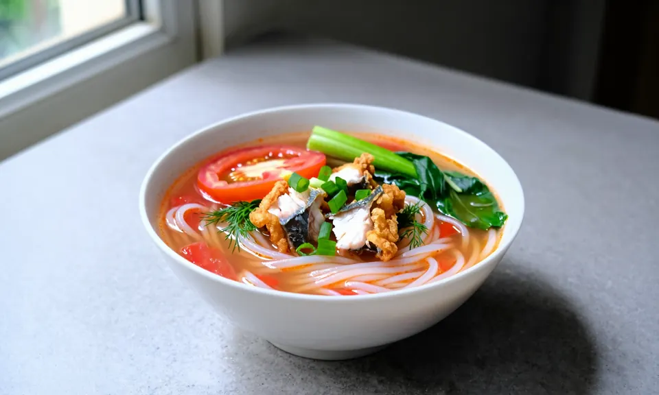 Bánh đa cá rô