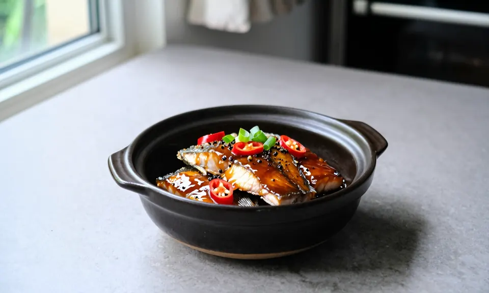 Cá diêu hồng kho tộ